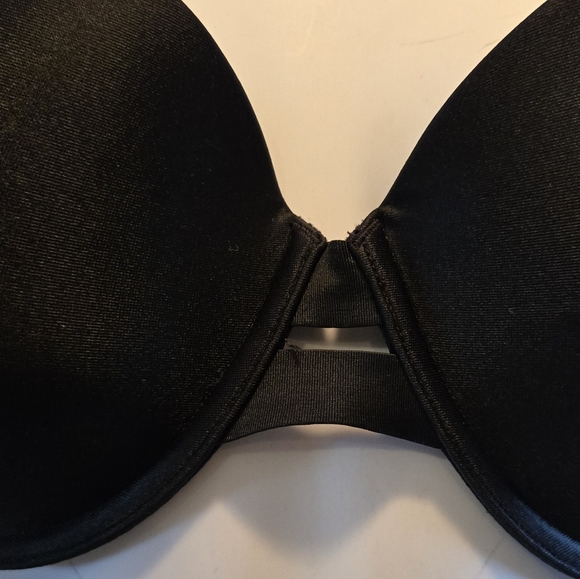 Warner's Body Heaven Women's Black Bra Sz36D - Picture 3 of 5